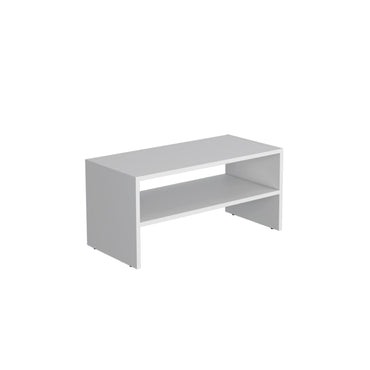 Silpa Small Stackable Shoe Rack with Three Open Shelves, Compact Modern Shoe Organizer for Entryway or Closet, 28” Wide