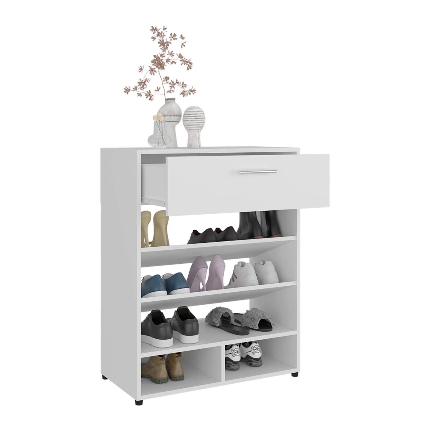 Alpine Shoe Rack with Superior Drawer