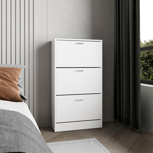 Inola 3-Door Shoe Rack, Shoe Storage, Entryway, Bedroom