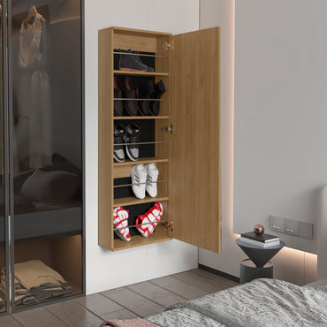 Shoe Rack Leto With Mirror for Bedroom