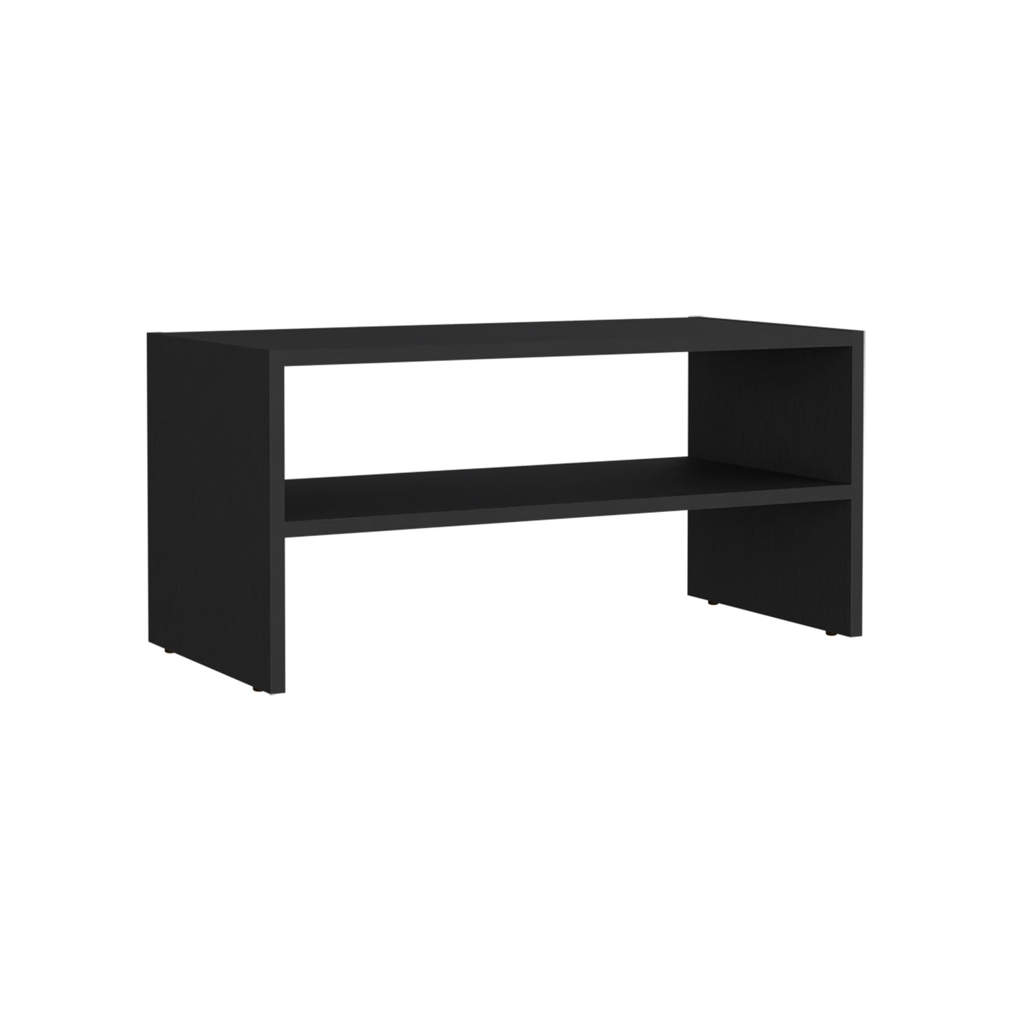 Silpa Small Stackable Shoe Rack with Three Open Shelves, Compact Modern Shoe Organizer for Entryway or Closet, 28” Wide