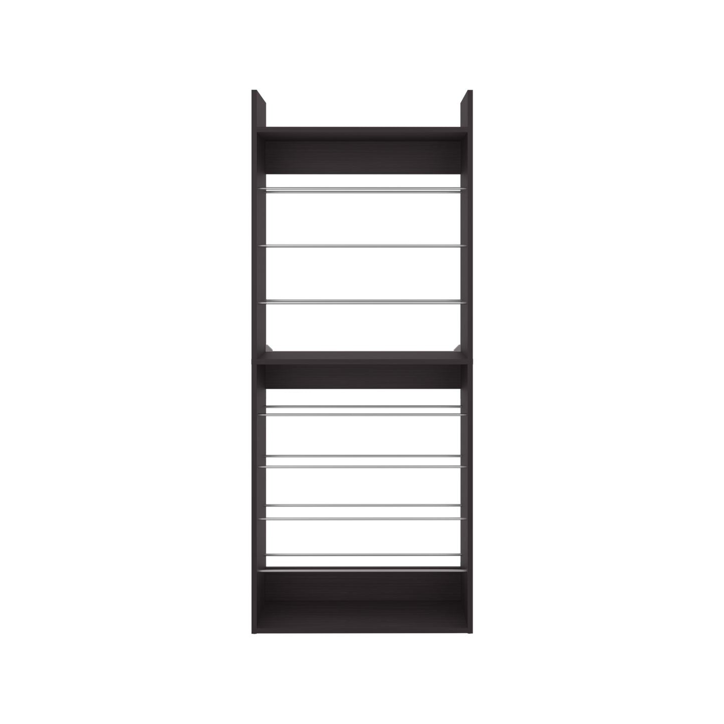 Ronald 10-Tier Shoe Rack With Slim Vertical Design, Freestanding Footwear Storage
