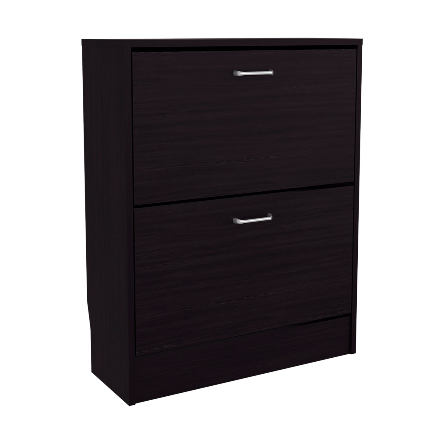 Inola 2-Door Shoe Rack Cabinet with Three Shelves, Modern Shoe Storage Organizer