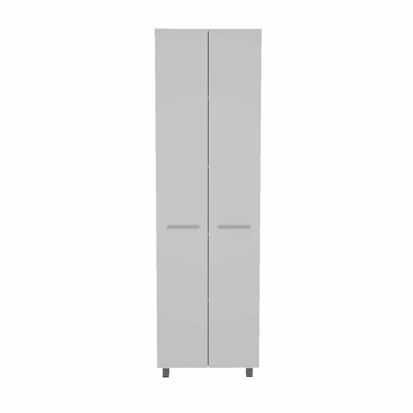Baleare Pantry Cabinet, Five Interior Shelves, Four Legs