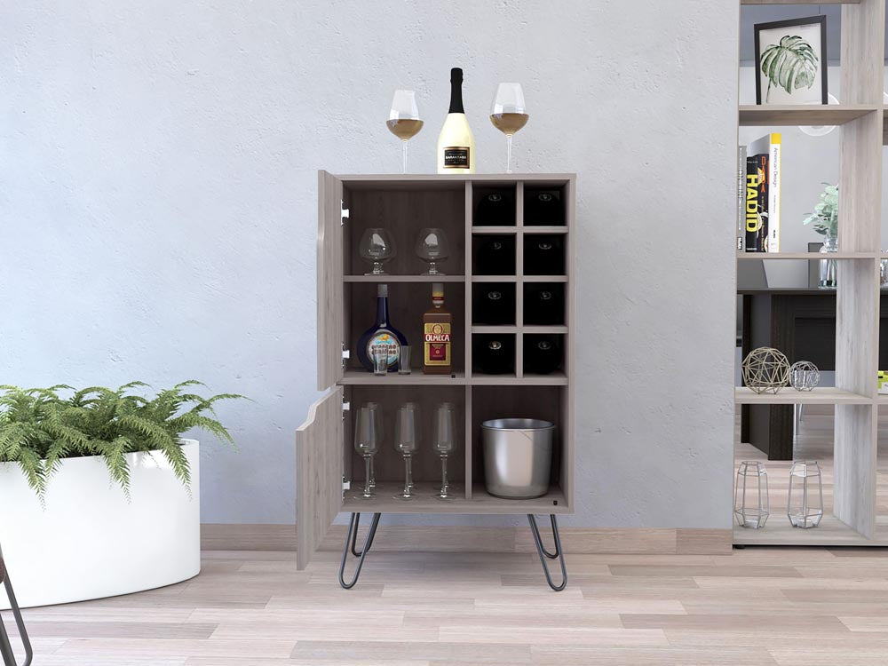 Manhattan Bar Cabinet TuHome Light Oak