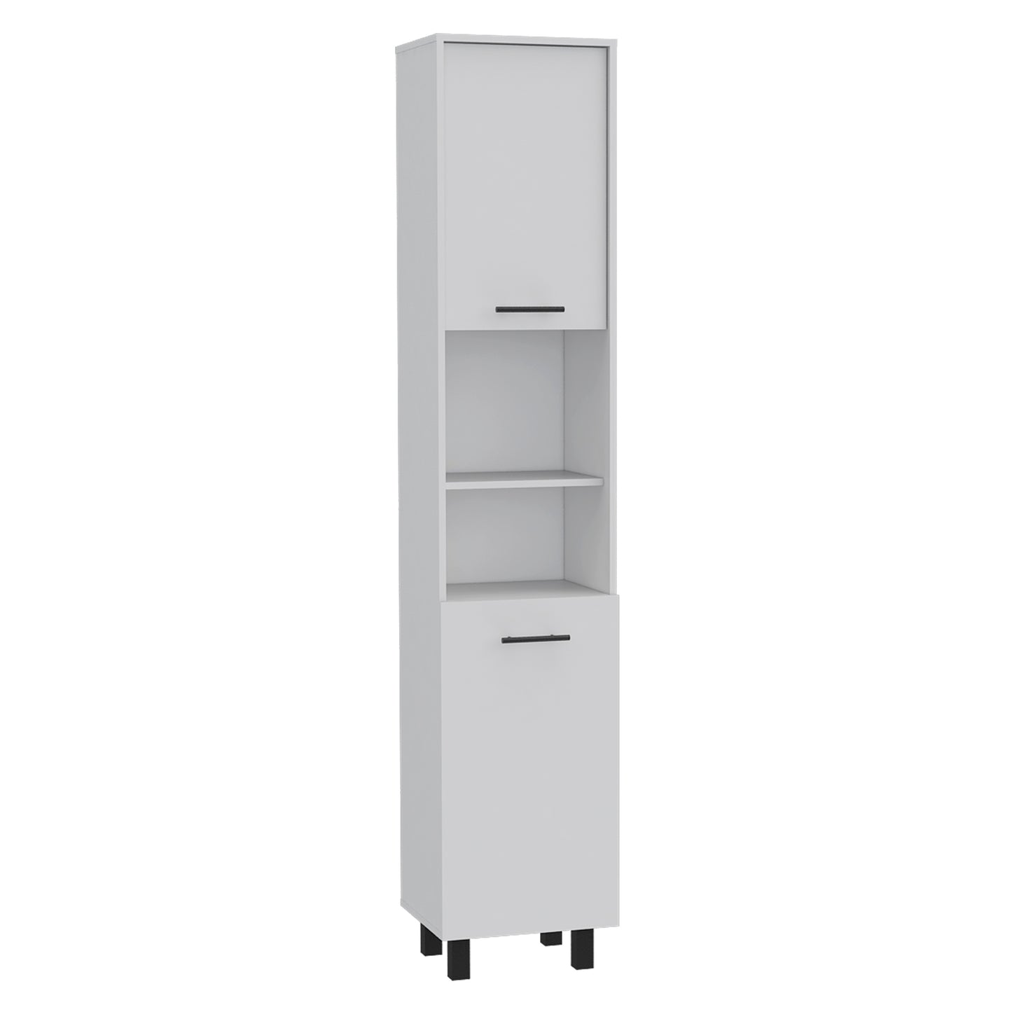 Glendale 2 Piece Kitchen Set, White / Light Oak Finish