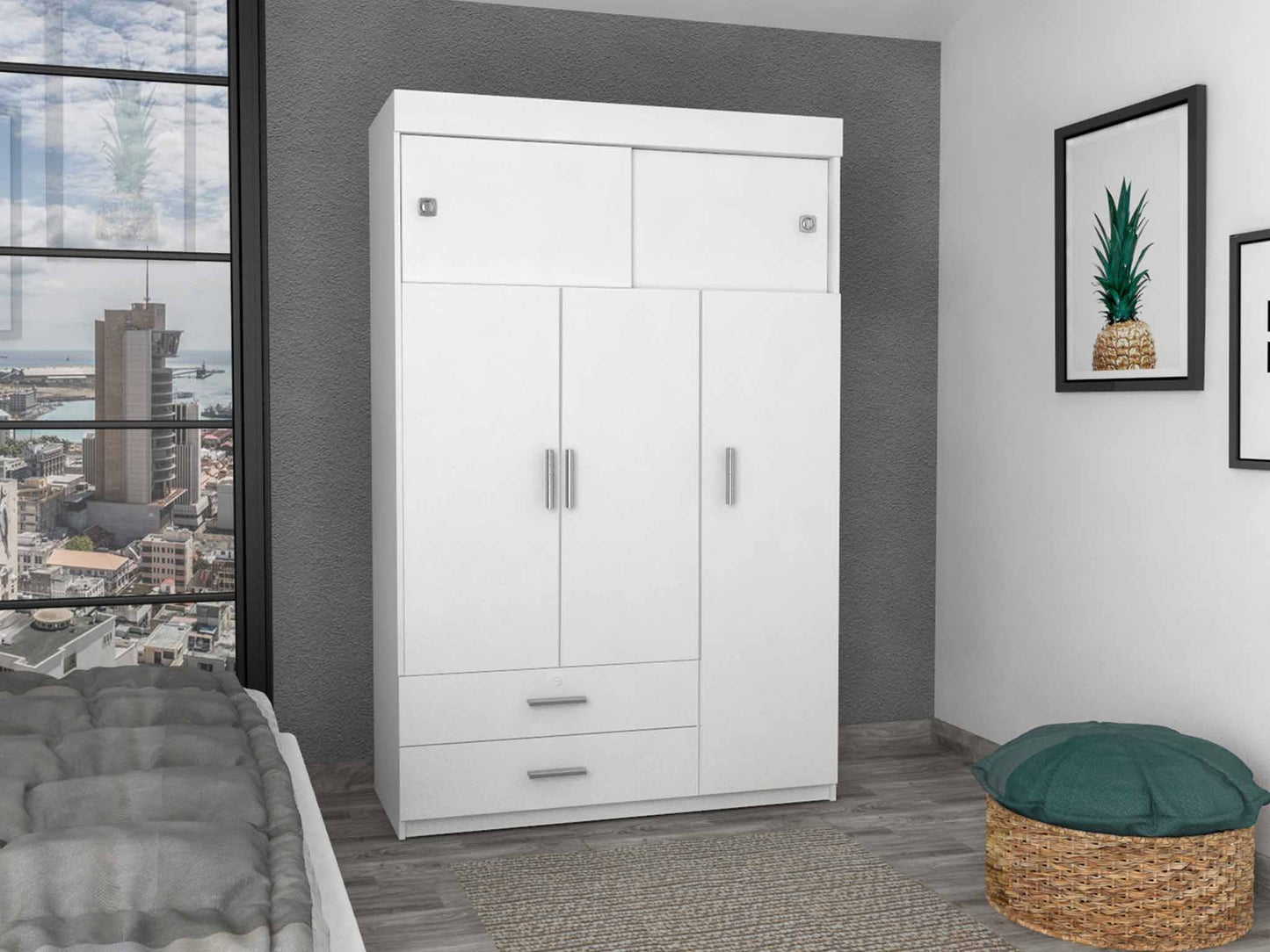 White Chile Armoire TuHome