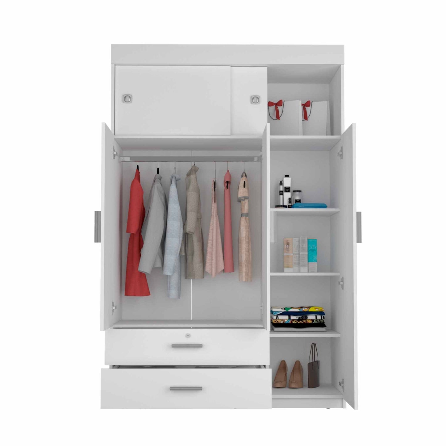 TuHome White Chile Armoire