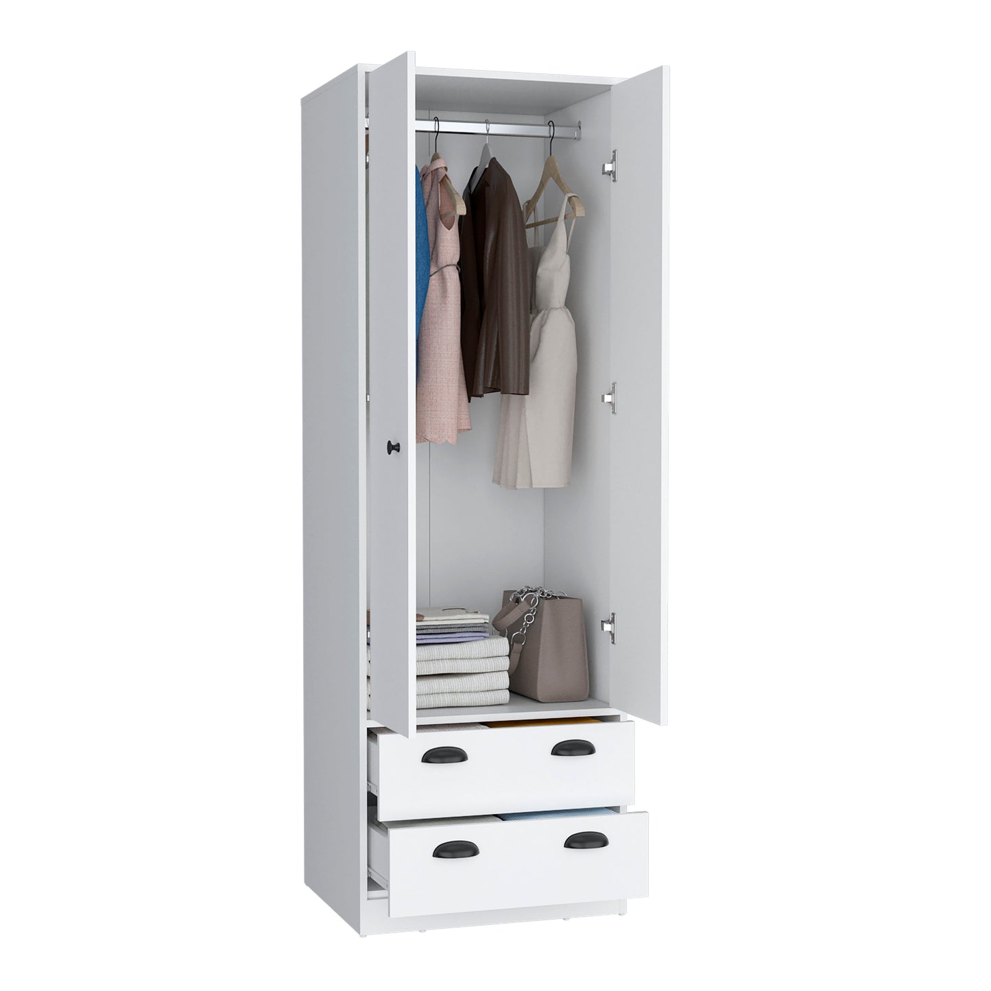 St Monans Armoire, Double Door and 2-Drawers