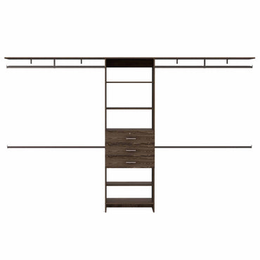 Closet System TuHome Dark Walnut