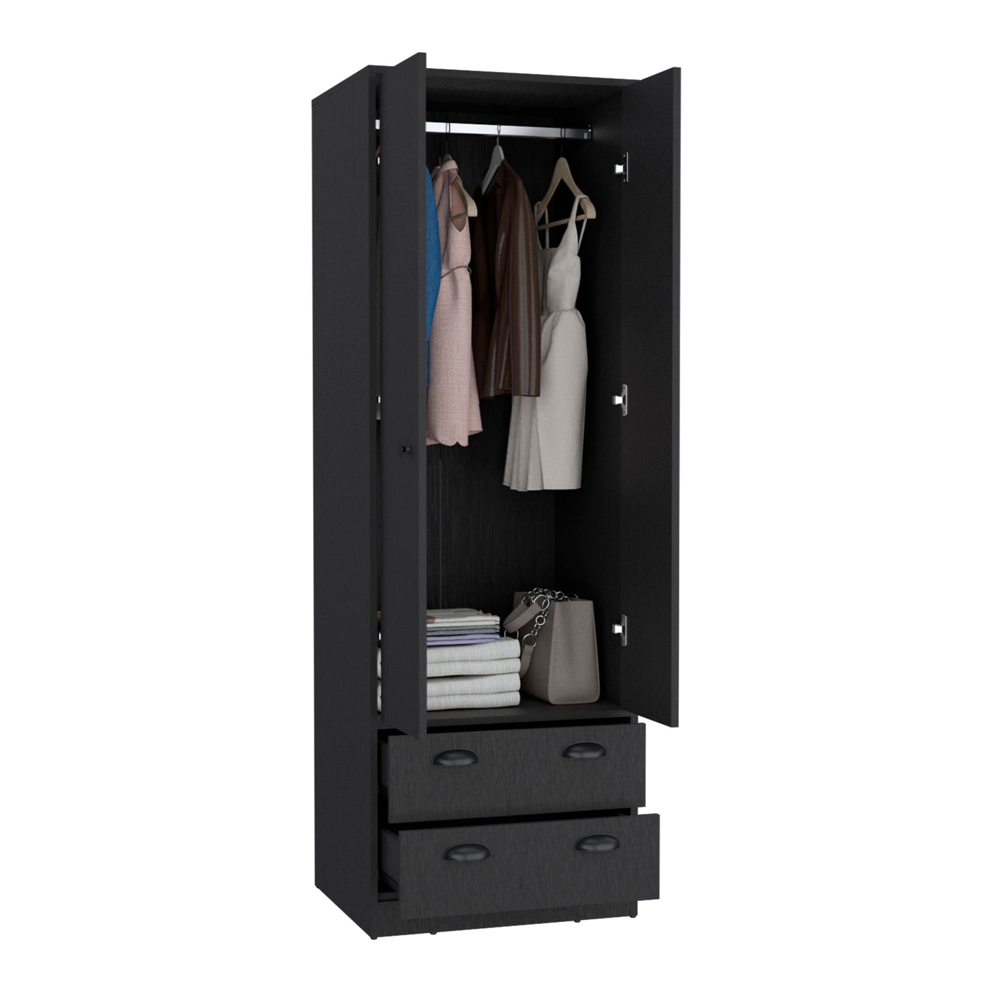 St Monans Armoire, Double Door and 2-Drawers