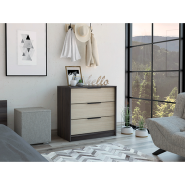 Kaia 3 Drawers Dresser, Superior Top