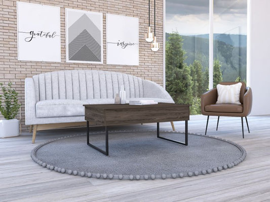 Marino Lift Top Coffee Table,Two Legs