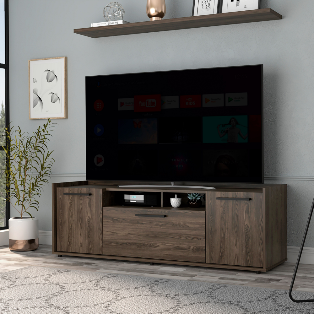 Lyon Tv Stand for TV´s up 55", One Cabinet, Double Door