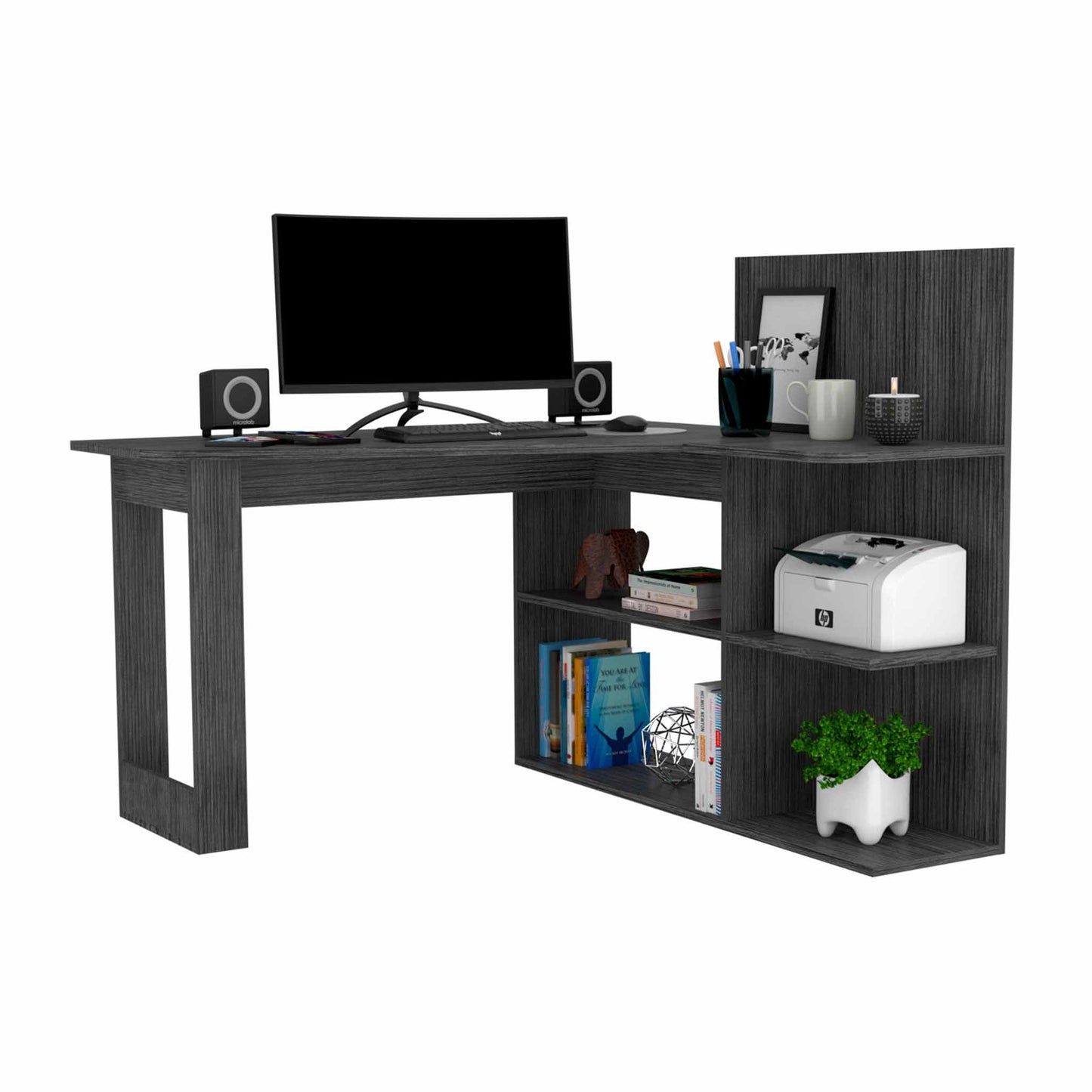 Masai Desk TuHome Gray Oak