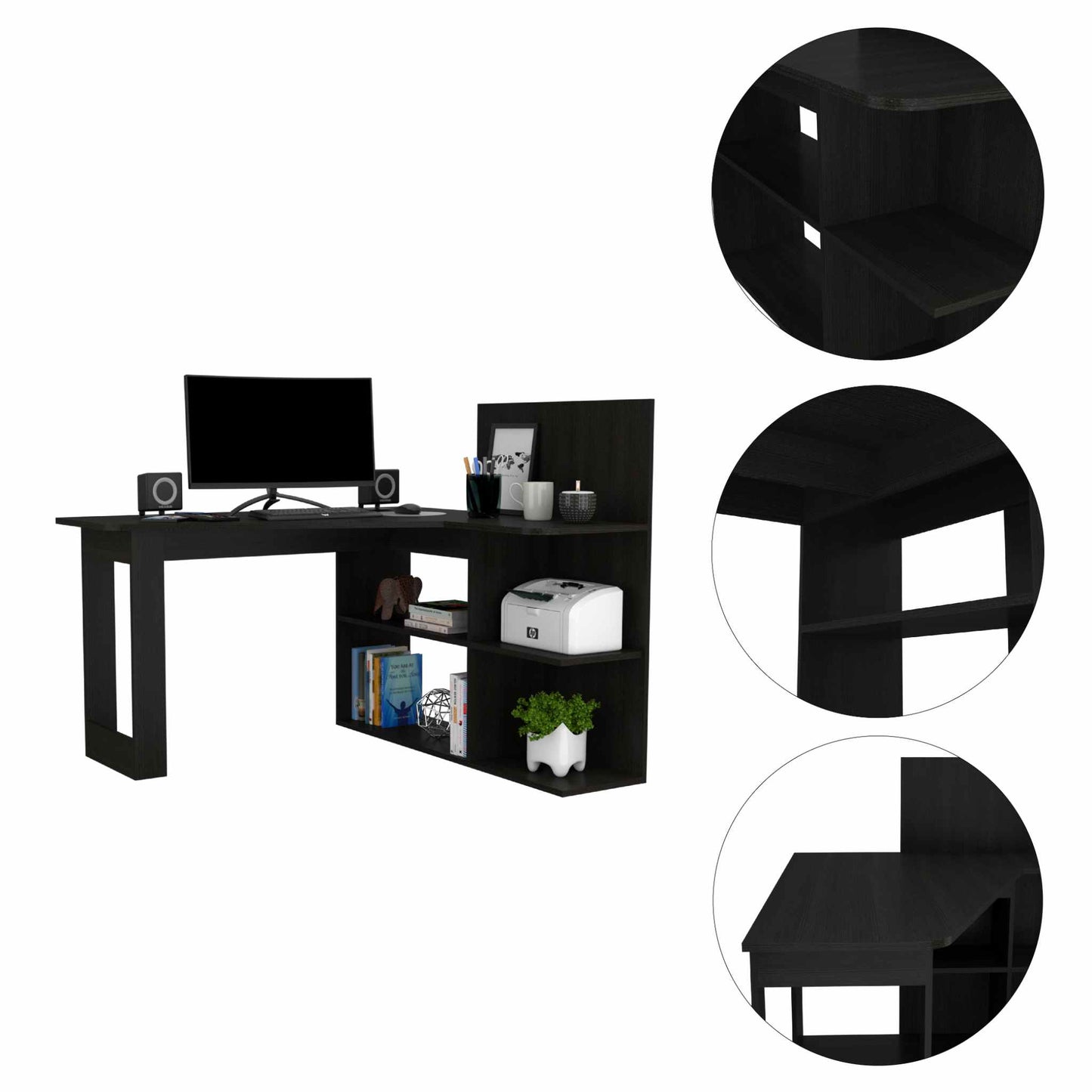 Masai Desk TuHome Black Wengue
