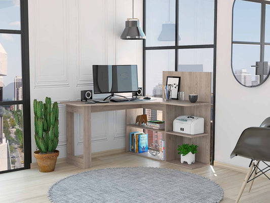 TuHome Light Gray Masai Desk