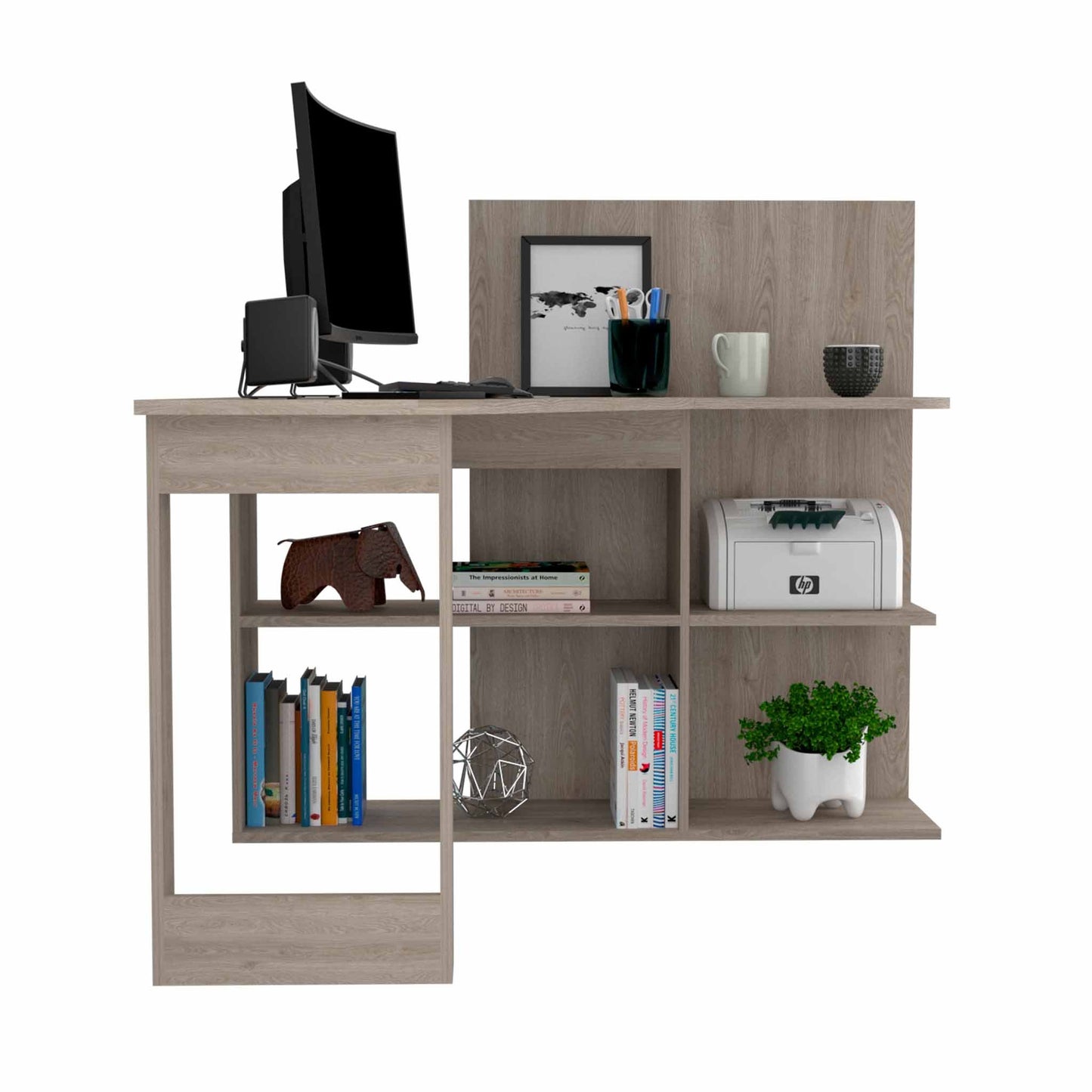 Masai Desk TuHome Light Gray