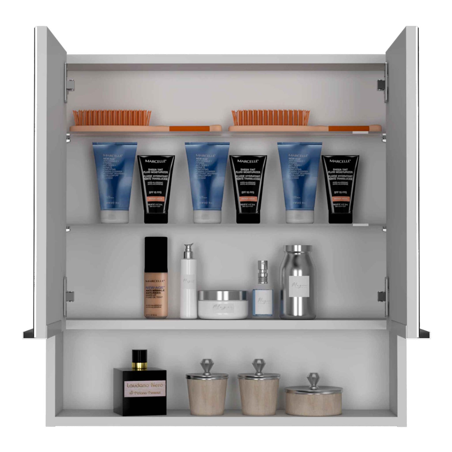 White Medicine Cabinet TuHome