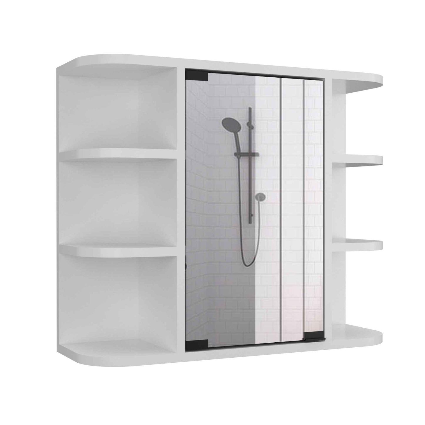 Milan Cabinet TuHome White