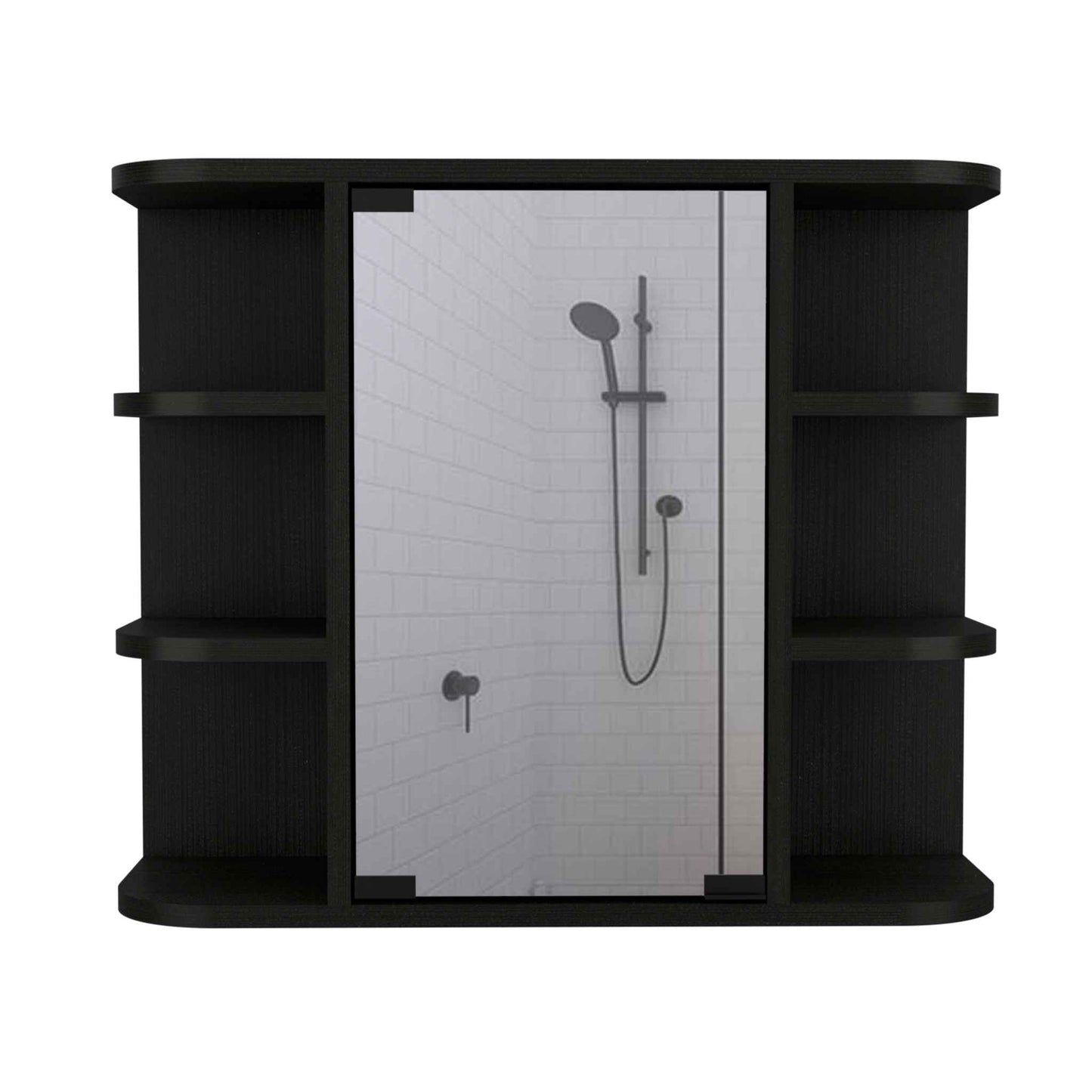 Black Wengue Milan Cabinet TuHome