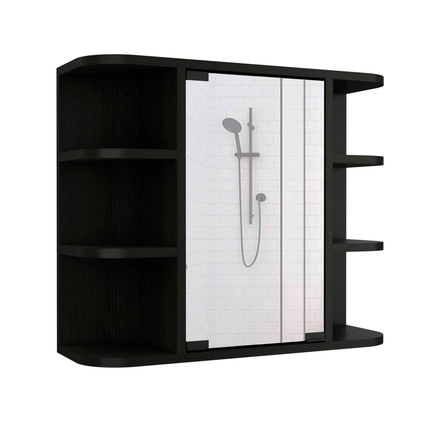 Black Wengue Milan Cabinet TuHome