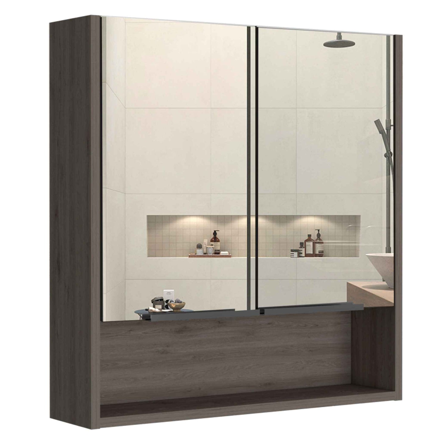 Light Oak Medicine Cabinet TuHome