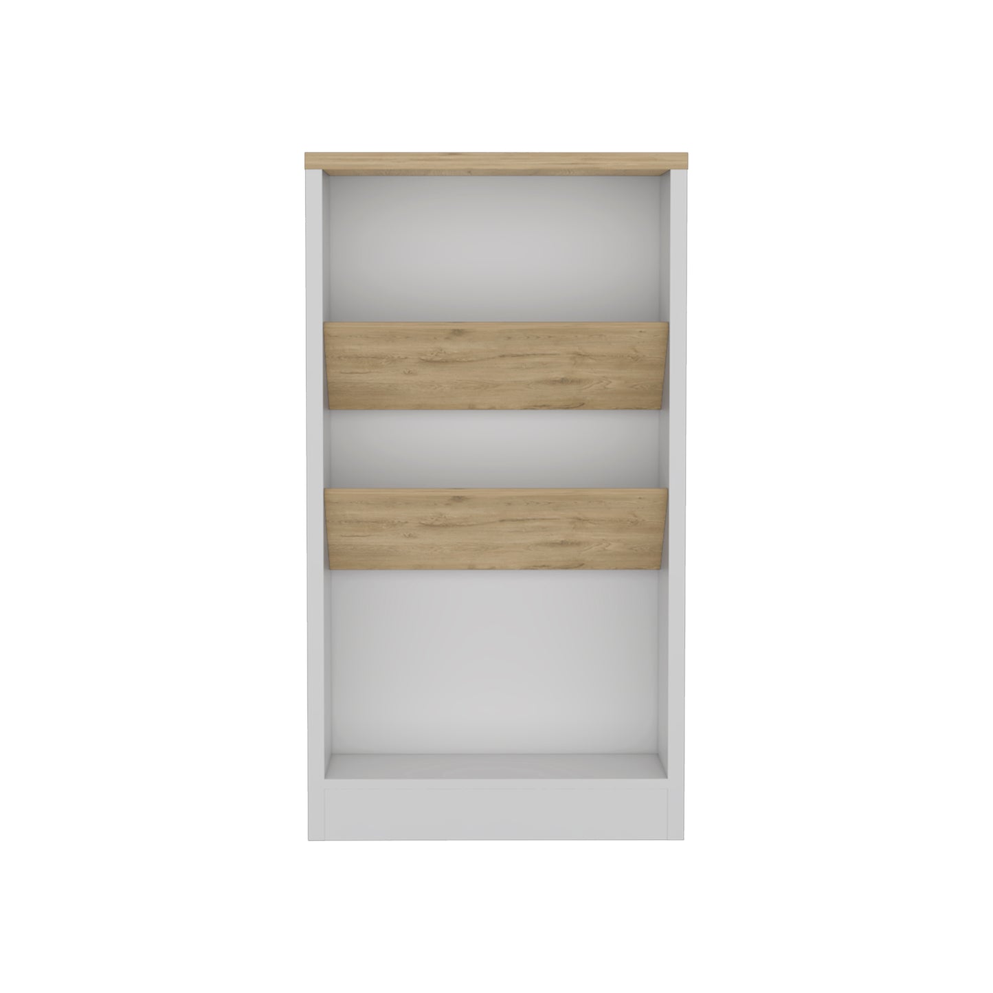 Syrah Kitchen Island, 2 Side Bottle Shelf, Bottom Shelf