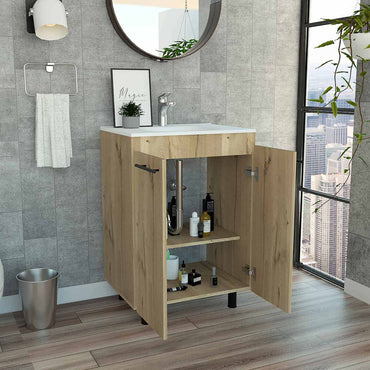 Light Oak Khari Vanity TuHome