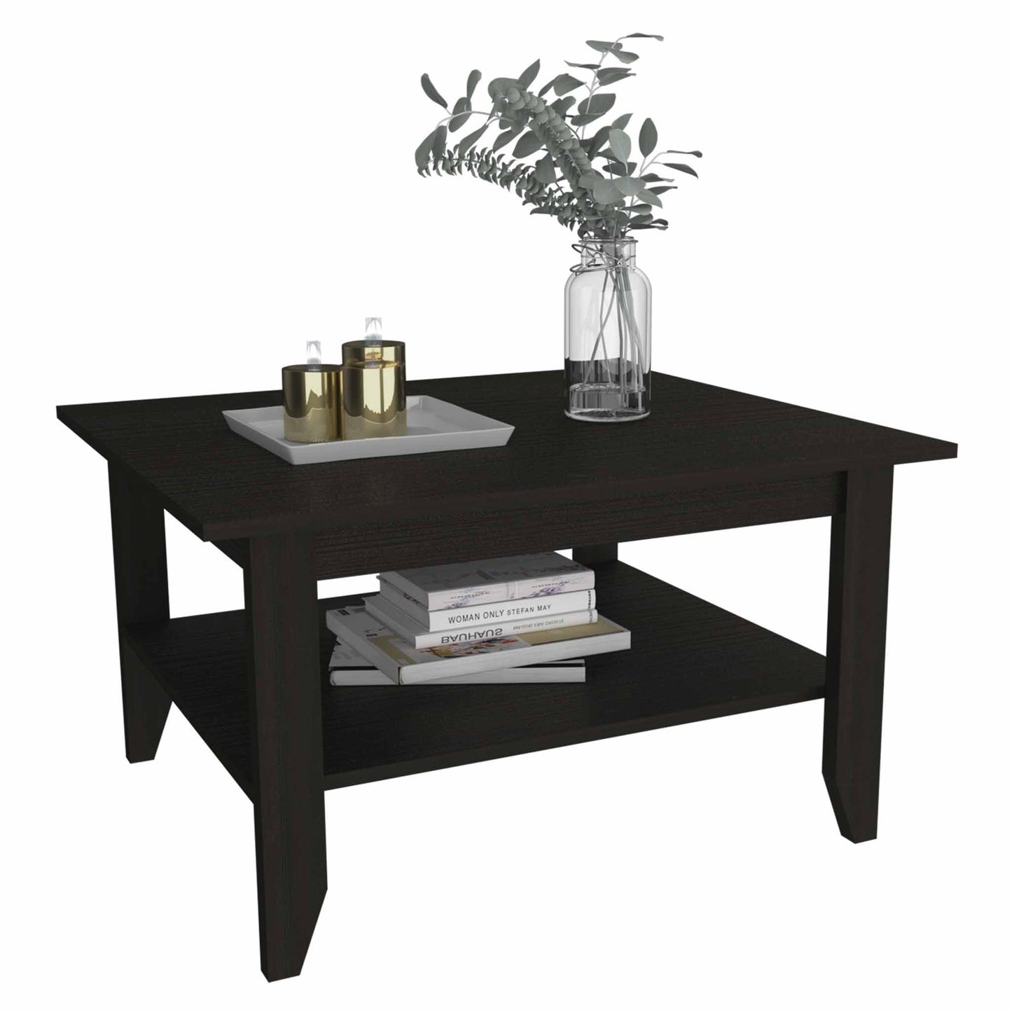 TuHome Black Essential Coffee Table