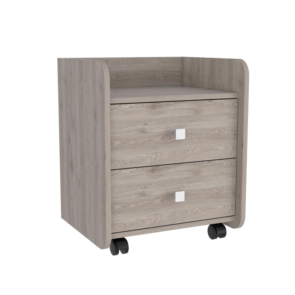 Aura Nightstand TuHome Light Gray