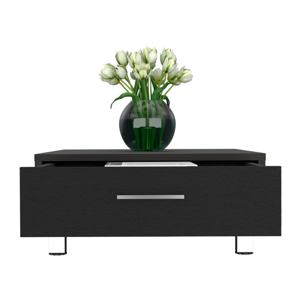 Beijing Coffee Table, One Drawer, Four Legs