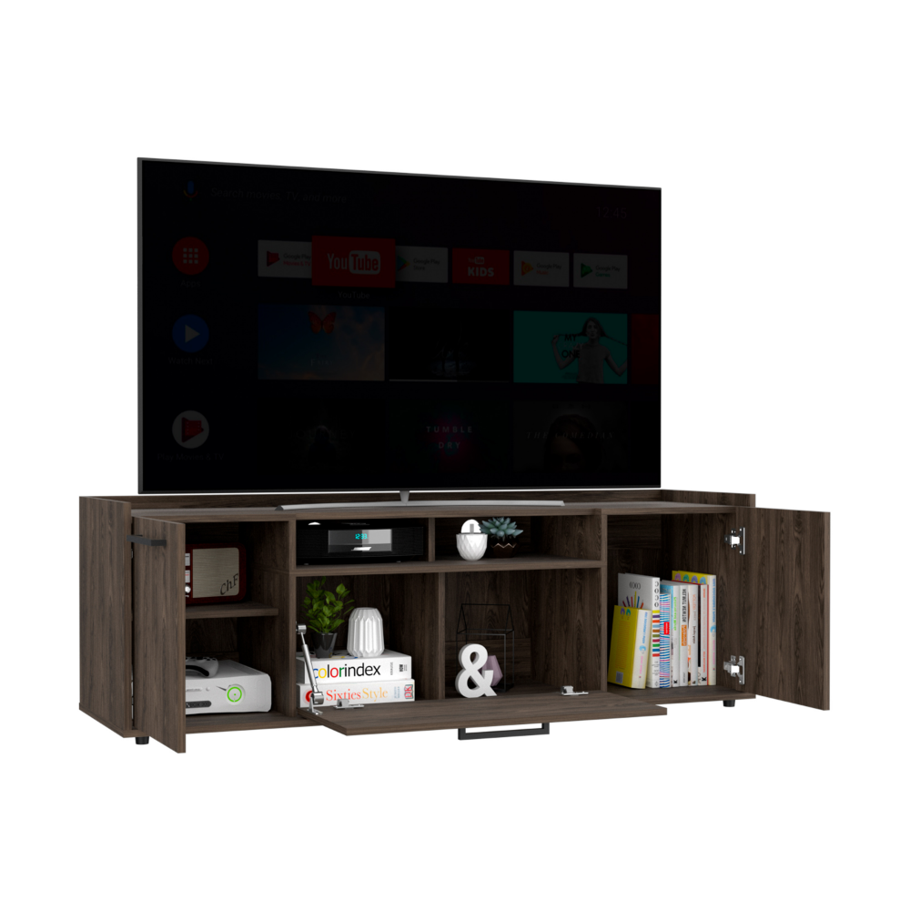Lyon Tv Stand for TV´s up 55", One Cabinet, Double Door