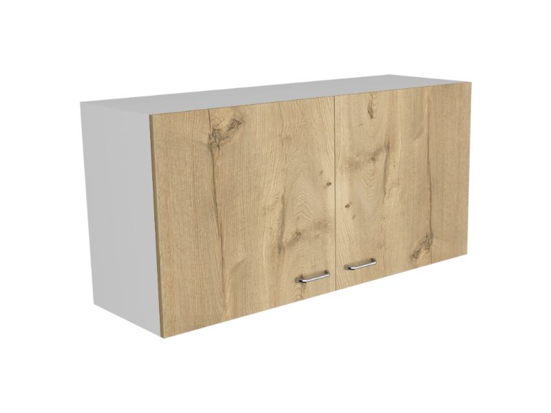 Napoles Wall Cabinet, Two Shelves, Double Door