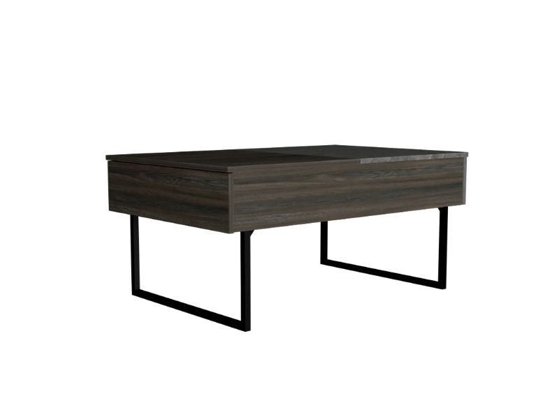 Beyond Lift Top Coffee, Two Legs, One Drawer