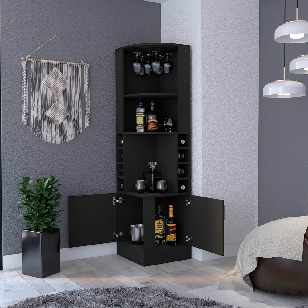 Kava Beijing Corner Bar Cabinet