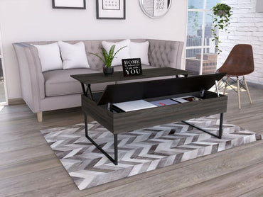 Bianchi Lift Top Coffee Table, Two Legs