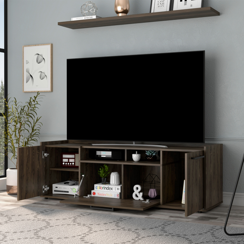 Lyon Tv Stand for TV´s up 55", One Cabinet, Double Door