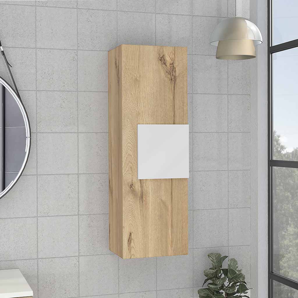 Vanguard Medicine Cabinet, Three Shelves, Single Door Cabinet