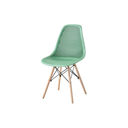 TuHome Marcus Modern Dining Chair, Mid-Century Ergonomic Acc - Olive