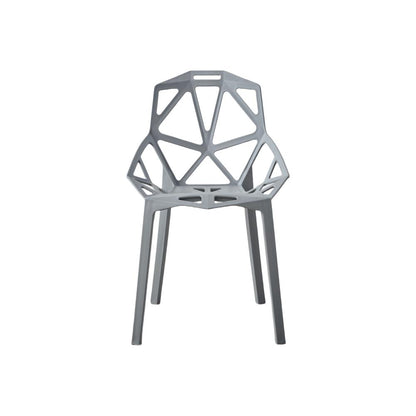 TuHome Roxy Modern Dining Chair, Sophisticated High-Back Uph - Dark Grey