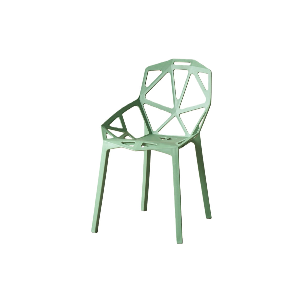 TuHome Roxy Modern Dining Chair, Sophisticated High-Back Uph - Green