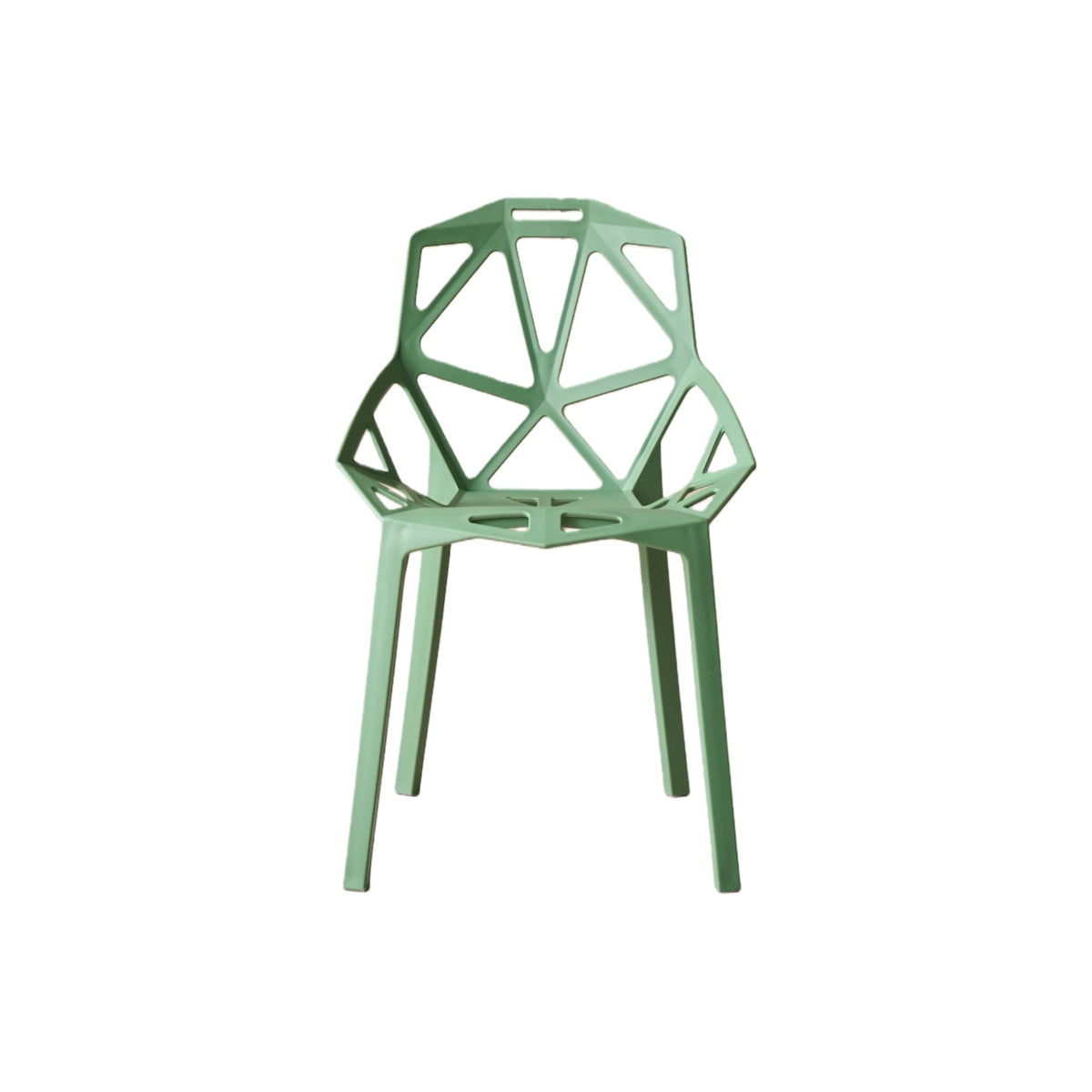 TuHome Roxy Modern Dining Chair, Sophisticated High-Back Uph - Green