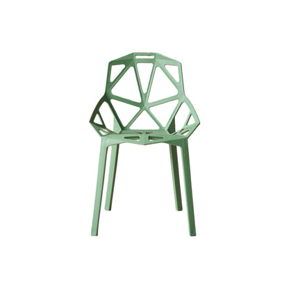 TuHome Roxy Modern Dining Chair, Sophisticated High-Back Uph - Green