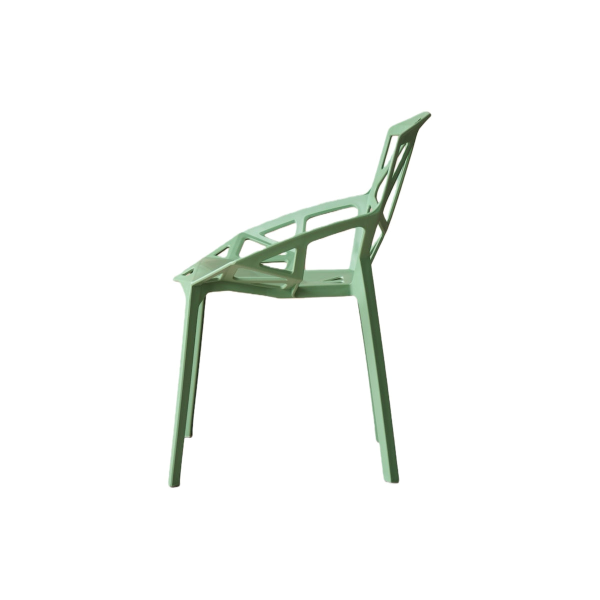 TuHome Roxy Modern Dining Chair, Sophisticated High-Back Uph - Green