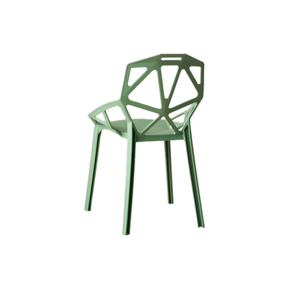 TuHome Roxy Modern Dining Chair, Sophisticated High-Back Uph - Green