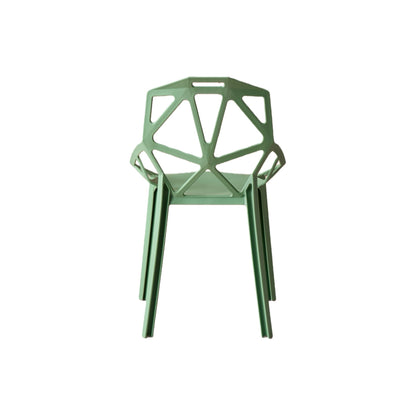 TuHome Roxy Modern Dining Chair, Sophisticated High-Back Uph - Green