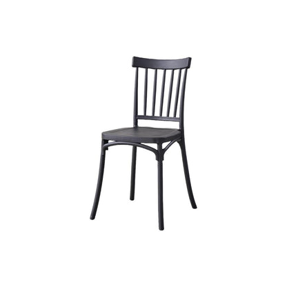 TuHome Claus Modern Dining Chair, Sophisticated High-Back Up - Black
