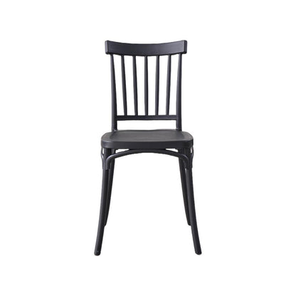 TuHome Claus Modern Dining Chair, Sophisticated High-Back Up - Black