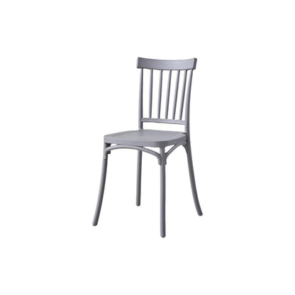 TuHome Claus Modern Dining Chair, Sophisticated High-Back Up - Dark Grey